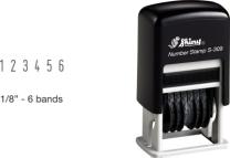 Numberers, Automatic Numbering Machines.  Stock and custom numberers. Rubber Stamp Champ offers Knockout Prices on number stamps.