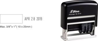 Stock and custom date stamps from Ideal®, Shiny®, JustRite®, Cosco® and Xstamper®. Rubber Stamps at Knockout Prices from Rubber Stamp Champ.