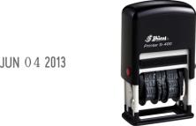 Stock and custom date stamps from Ideal®, Shiny®, JustRite®, Cosco® and Xstamper®. Rubber Stamps at Knockout Prices from Rubber Stamp Champ.