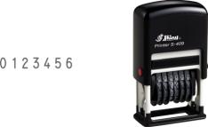SHINY-S-409 - Shiny® S-409 Self-Inking Numberer, 6 bands