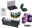 Stamp Pads, Replacement Pads, Inks & Accessories. Rubber Stamp Champ Knockout Prices on stamp pads, replacement pads, thumbprint pads, stamps racks, stamp trays and a variety of refill inks