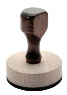 Round hand stamps in a variety of sizes. Customize with text or custom artwork at no extra charge! Use with traditional stamp pad, tattoo stamp pads, or industrial stamp pads. Knockout prices and free shipping at RubberStampChamp.com.