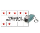 Rubber Stamps for Frequent Buyer Cards