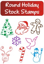 Holiday Rubber Stamps. Santa. Christmas trees. Merry Christmas. Stars, candy canes and more. Self Inking. Secure order online. RubberStampChamp.com Knockout Prices.