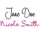 Stamp signatures with signature rubber stamps from RubberStampChamp.com. Custom signature rubber stamps, at Knockout Prices. Same Day Service. Secure ordering.
