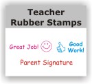 Rubber Stamps For Teachers and Schools. Stock and custom. Easy online ordering. Secure. Free shipping on all orders over $10. Save on Ideal, Xstamper and more!