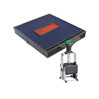 This 2 color Shiny replacement pad comes in your choice of 11 ink colors! Fits the Shiny model HM-6105 self-inking stamp. Orders over $75 ship free!