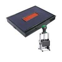 This 2 color Shiny replacement pad comes in your choice of 11 ink colors! Fits the Shiny models HM-6104 & HM-6106 self-inking stamp. Orders over $75 ship free!