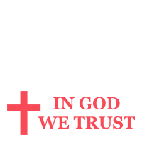 This IN GOD WE TRUST self-inking patriotic stamp is 7/8" x 2-3/8" with a Cross design and is available in 11 ink colors. Orders over $75 ship free!