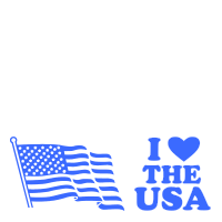 Display pride and patriotism with this I LOVE THE USA self-inking stamp. It is available at 7/8" x 2-3/8" and in 11 ink colors. Orders over $75 ship free!