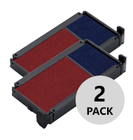 Offered in a pack of 2, these 2-colored Trodat replacement pads fit the 4912 office stamps and all Trodat stock stamps. Orders over $75 ships free!