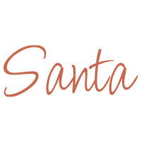 This Thin Handwritten Santa Signature self-inking stamp comes in 4 size options and is available in your choice of 11 ink colors. Orders over $75 ship free!