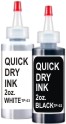 Quick Dry Refill Ink for marking porous and non-porous surfaces like metal, plastic, glass, wood and more. Available in black or white ink. Secure online order and free shipping.