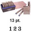 04001 - Xstamper® Xtensions, Alphabet Set, 13 pt