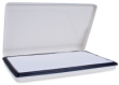 These large heavy duty metal stamp pads are ideal for use with industrial permanent inks. Refill with water-based ink or waterproof ink. Knockout prices and free shipping at RubberStampChamp.com!