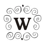 Round monogram address stamps. Custom designs. Free shipping. 11 ink colors. Secure order online. Round monogram stamps at Knockout Prices from RubberStampChamp.com