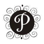 Round monogram address stamps. Custom designs. Free shipping. 11 ink colors. Secure order online. Round monogram stamps at Knockout Prices from RubberStampChamp.com