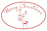 Merry Christmas Rubber Stamps. Holiday. Santa. Christmas trees. Santa. Stars, candy canes and more. Self Inking. Secure order online. RubberStampChamp.com Knockout Prices.
