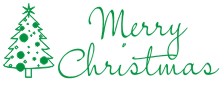 Merry Christmas Rubber Stamps. Holiday. Santa. Christmas trees. Santa. Stars, candy canes and more. Self Inking. Secure order online. RubberStampChamp.com Knockout Prices.