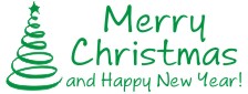 Merry Christmas Rubber Stamps. Holiday. Santa. Christmas trees. Santa. Stars, candy canes and more. Self Inking. Secure order online. RubberStampChamp.com Knockout Prices.