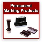 Industrial Marking Products. Permanent, fast dry and UV inks, stamps, markers and pads for marking metal, glossy surfaces, CD's, photographs, food packaging, clothing and more!