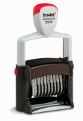 Trodat® Stock Numberers. Stock Numberers.  Numberers.  Automatic numbering machines. Numbering stamps from Xstamper, Istamp, Trodat, and Ideal.  Rubber Stamps at Knockout Prices from Rubber Stamp Champ.