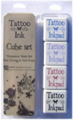 Memories™ Tattoo Cube Stamp Pads, Set of 4