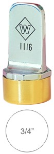 Top Quality Inspection Rubber Stamps come with aluminum case and solid neoprene plug. Use with industrial inks or traditional stamp pad. Knockout prices and free shipping at RubberStampChamp.com.
