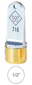 Top Quality Inspection Rubber Stamps come with aluminum case and solid neoprene plug. Use with industrial inks or traditional stamp pad. Knockout prices and free shipping at RubberStampChamp.com.