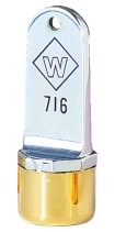 Top Quality Inspection Rubber Stamps come with aluminum case and solid neoprene plug. Use with industrial inks or traditional stamp pad. Knockout prices and free shipping at RubberStampChamp.com.