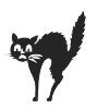 Cat Stock Rubber Stamps in your choice of 11 ink colors. Easy online secure ordering. Free shipping on orders over $10.