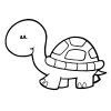 Turtle Stock Rubber Stamps in your choice of 11 ink colors. Easy online secure ordering. Free shipping on orders over $10.