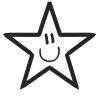 Star Stock Rubber Stamps in your choice of 11 ink colors. Easy online secure ordering. Free shipping on orders over $10.