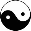 Ying Yang Stock Rubber Stamps in your choice of 11 ink colors. Easy online secure ordering. Free shipping on orders over $10.