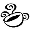 Coffee Cup Stock Rubber Stamps in your choice of 11 ink colors. Easy online secure ordering. Free shipping on orders over $10.