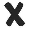 X Stock Rubber Stamps in your choice of 11 ink colors. Easy online secure ordering. Free shipping on orders over $10.