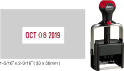 Stock and custom date stamps from Ideal®, Shiny®, JustRite®, Cosco® and Xstamper®. Rubber Stamps at Knockout Prices from Rubber Stamp Champ.