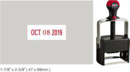 Stock and custom date stamps from Ideal®, Shiny®, JustRite®, Cosco® and Xstamper®. Rubber Stamps at Knockout Prices from Rubber Stamp Champ.