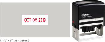 Stock and custom date stamps from Ideal®, Shiny®, JustRite®, Cosco® and Xstamper®. Rubber Stamps at Knockout Prices from Rubber Stamp Champ.