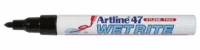 Artline® EK-47 Wetrite Markers. Paint and poster markers. Steel markers. Twin nib. Magnetic erasers. RubberStampChamp.com.  Secure online ordering. Free shipping.