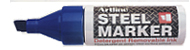 Artline® EK-05 Steel Markers. Poster markers. Paint markers. Wetrite. UV.  Magnetic erasers. RubberStampChamp.com.  Secure online ordering. Free shipping.