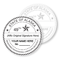 AK Landscape Architect Stamps & Seals