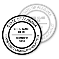 AL Landscape Architect Stamps & Seals