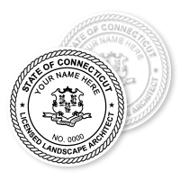 CT Landscape Architect Stamps & Seals