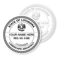 LA Landscape Architect Stamps & Seals