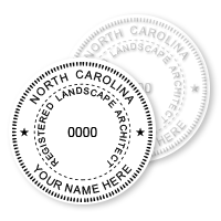 NC Landscape Architect Stamps & Seals