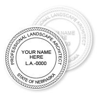 NE Landscape Architect Stamps & Seals