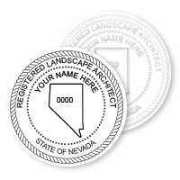 NV Landscape Architect Stamps & Seals