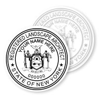 NY Landscape Architect Stamps & Seals