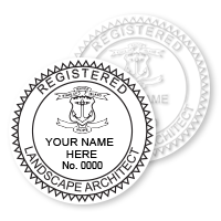 RI Landscape Architect Stamps & Seals